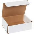 Box Packaging Corrugated Mailers, 6"L x 5"W x 2"H, White M652